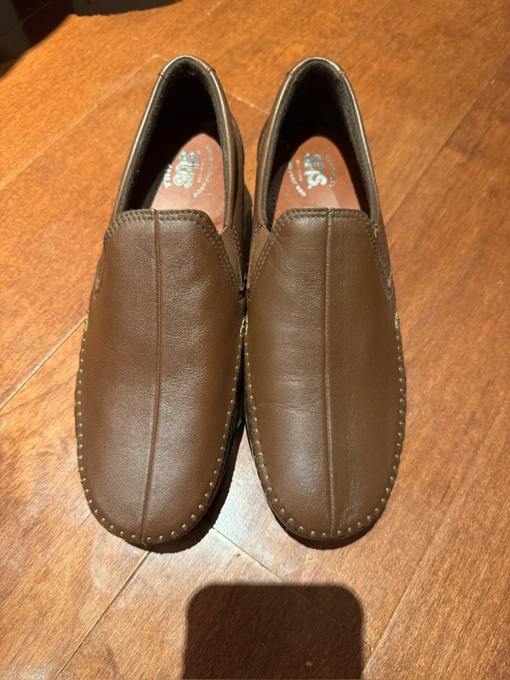 SAS Brown Tripad women's Slip-On Loafer